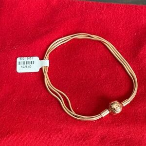 Pandora Rose Tripple Strand Bracelet 7.9